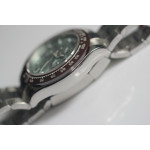 Daytona 116506 Ice Blue Dial Brown Ceramic Bezel SS Bracelet BP A7750