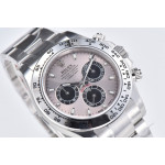 Daytona 116509 904L 1:1 Best Edition Gray Dial on 904L SS Bracelet Clean SA4130