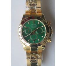 Daytona 116508 YG/YG Green Dial BP A7750