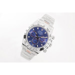 Daytona 116509 1:1 Best Edition SS Bezel Blue Dial SS Bracelet EWF A7750