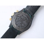 Daytona DIW Carbon Best Edition Carbon/Black Dial Green Leather Strap A4130 OMF