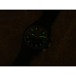 Daytona DIW Carbon Best Edition Carbon/Black Dial Green Leather Strap A4130 OMF