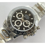 Daytona 116500LN 1:1 Best Edition 904L SS Case and Bracelet Black Dial BTF SA4130