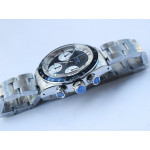 Daytona 6263PN Black Bezel SS Black Dial Asian Venus 75 