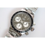 Daytona 6263 Black Bezel SS Black Dial Asian Venus 75