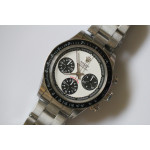 Daytona 6263 Black Bezel SS White Dial Asian Venus 75