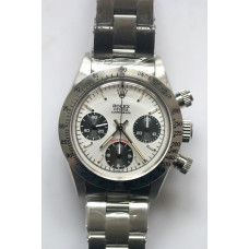 Daytona 6263 SS Bezel SS White Dial Asian Venus 75