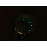 Daytona 116506 Diamonds Bezel SS Arab Number Blue Dial BP A7750