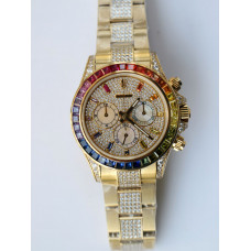 Daytona 116595 RBOW YG/YG Diamonds Dial BP A4130