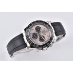 Daytona 116519 1:1 Best Edition 904L SS Case and Bracelet Gray Dial SA4130 V2 Clean