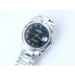 DateJust 36mm Smooth Bezel SS 4 Dials Roman Marker Oyster Bracelet BP A2824