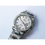 DateJust 36mm Fluted Bezel SS 4 Dials Diamonds Marker Oyster Bracelet BP A2824