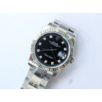 DateJust 36mm Fluted Bezel SS 4 Dials Diamonds Marker Oyster Bracelet BP A2824