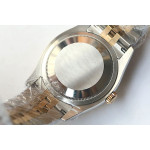 DateJust 36mm Fluted Bezel SS/YG Gold Dial Stick Marker Jubilee Bracelet BP A2824