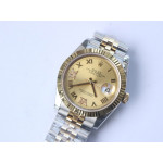 DateJust 36mm Fluted Bezel SS/YG 3 Dials Roman Dia Marker Jubilee Bracelet BP A2824