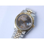 DateJust 36mm Fluted Bezel SS/YG 3 Dials Roman Dia Marker Jubilee Bracelet BP A2824