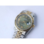 DateJust 36mm Fluted Bezel SS/YG 3 Dials Roman Dia Marker Jubilee Bracelet BP A2824