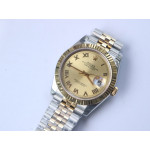 DateJust 36mm Fluted Bezel SS/YG 3 Dials Roman Marker Jubilee Bracelet BP A2824