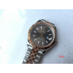 DateJust 41mm Fluted Bezel SS/RG 7 Dials Stick Marker Jubilee Bracelet BP A2824