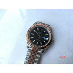 DateJust 41mm Fluted Bezel SS/RG 7 Dials Stick Marker Jubilee Bracelet BP A2824