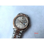 DateJust 41mm Fluted Bezel SS/RG 7 Dials Stick Marker Jubilee Bracelet BP A2824