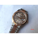 DateJust 41mm Fluted Bezel SS/RG 7 Dials Diamonds Marker Jubilee Bracelet BP A2824