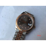 DateJust 41mm Fluted Bezel SS/RG 7 Dials Diamonds Marker Jubilee Bracelet BP A2824