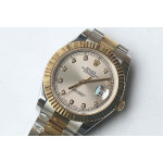 DateJust 41mm Fluted Bezel SS/YG 4 Dials Diamonds Marker Oyster Bracelet BP A2824