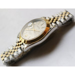 DateJust 41mm Smooth Bezel SS/YG Grey&Silver Dial Diamonds Marker Jubilee Bracelet BP A2824