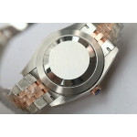 DateJust 41mm Fluted Bezel SS/RG RG&White Dials Stick Marker Jubilee Bracelet GMF VR3235