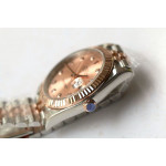 DateJust 41mm Fluted Bezel SS/RG Brown&RG Dials Diamonds Marker Jubilee Bracelet GMF VR3235