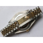 DateJust 41mm Smooth Bezel SS/YG Gold&Black Dials Diamonds Marker Jubilee Bracelet GMF VR3235