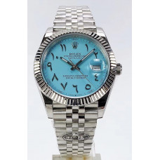 DateJust 41mm 126334 1:1 Best Edition 904L Steel Tiffany Blue Dial Arabic Marker on Jubilee Bracelet SA3235 DIWF