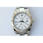 DateJust 41mm Fluted Bezel SS 5 Dials Stick Marker Oyster Bracelet BP A2813