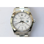 DateJust 41mm Smooth Bezel SS 5 Dials Stick Marker Oyster Bracelet BP A2813