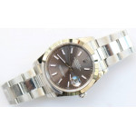 DateJust 41mm Smooth Bezel SS 5 Dials Stick Marker Oyster Bracelet BP A2813