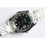 DateJust 41mm Fluted Bezel SS 5 Dials Diamonds Marker Jubilee Bracelet BP A2813