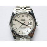 DateJust 41mm Fluted Bezel SS 5 Dials Diamonds Marker Jubilee Bracelet BP A2813