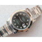 DateJust 41mm Smooth Bezel SS 5 Dials Diamonds Marker Oyster Bracelet BP A2824