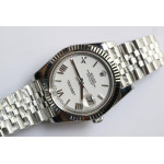 DateJust 41mm SS White Dial Roman Marker Jubilee Bracelet BP A2813