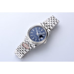 DateJust 36 126234 1:1 Best Edition 904L Steel Blue Textured Stick Dial on Jubilee Bracelet Clean VR3235