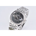 DateJust 36 126234 1:1 Best Edition 904L Steel Grey Roman Dial on Jubilee Bracelet Clean VR3235