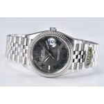 DateJust 36 126234 1:1 Best Edition 904L Steel Grey Roman Dial on Jubilee Bracelet Clean VR3235