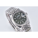 DateJust 36 126234 1:1 Best Edition 904L Steel Green Leaf Dial on Jubilee Bracelet Clean VR3235