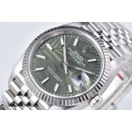 DateJust 36 126234 1:1 Best Edition 904L Steel Green Leaf Dial on Jubilee Bracelet Clean VR3235