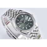 DateJust 36 126234 1:1 Best Edition 904L Steel Green Stick Dial on Jubilee Bracelet Clean VR3235