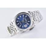 DateJust 36 126234 1:1 Best Edition 904L Steel Blue Stick Dial on Jubilee Bracelet Clean VR3235