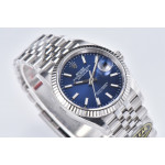 DateJust 36 126234 1:1 Best Edition 904L Steel Blue Stick Dial on Jubilee Bracelet Clean VR3235