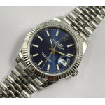 DateJust 41 126330 904L SS 1:1 Best Edition Fluted Bezel Blue Dial on Jubilee Bracelet VSF VS3235