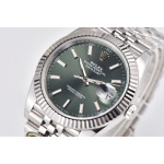 Datejust 41 SS 904L Steel 1:1 Best Edition Green Dial Jubilee Bracelet Clean VR3235